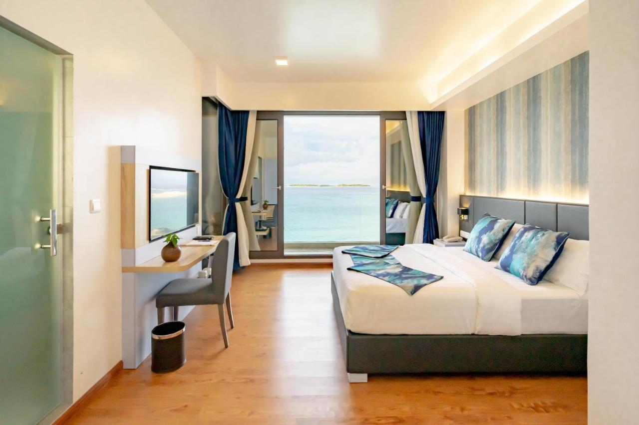 Habitación Doble Premium con balcón y vistas al mar