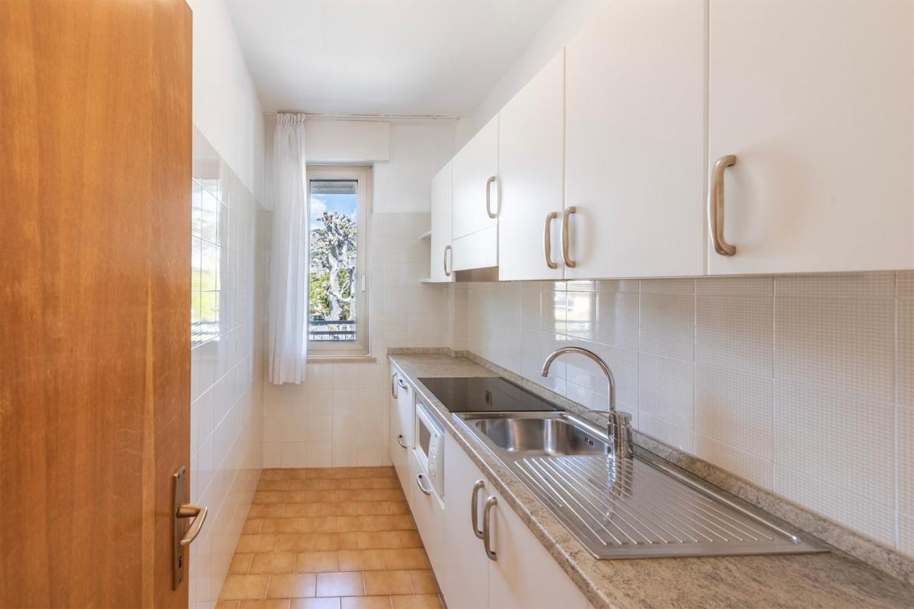 Apartment mit Gartenblick
