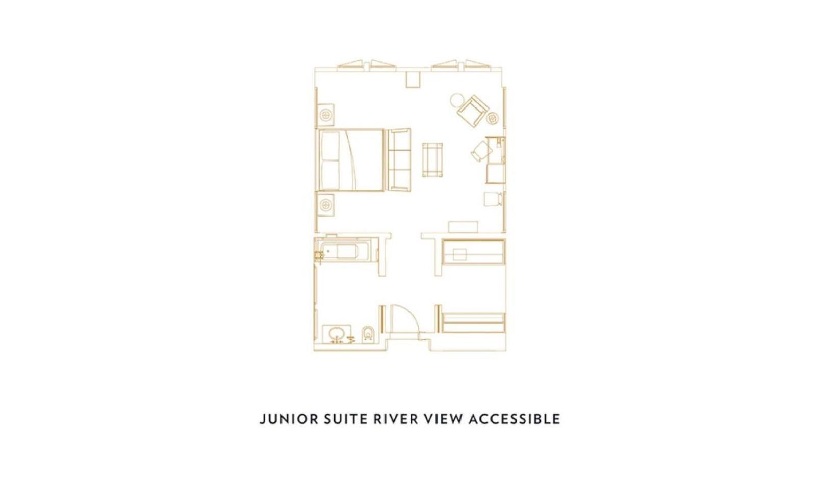 Junior Suite con Vista Fiume e Accesso Disabili