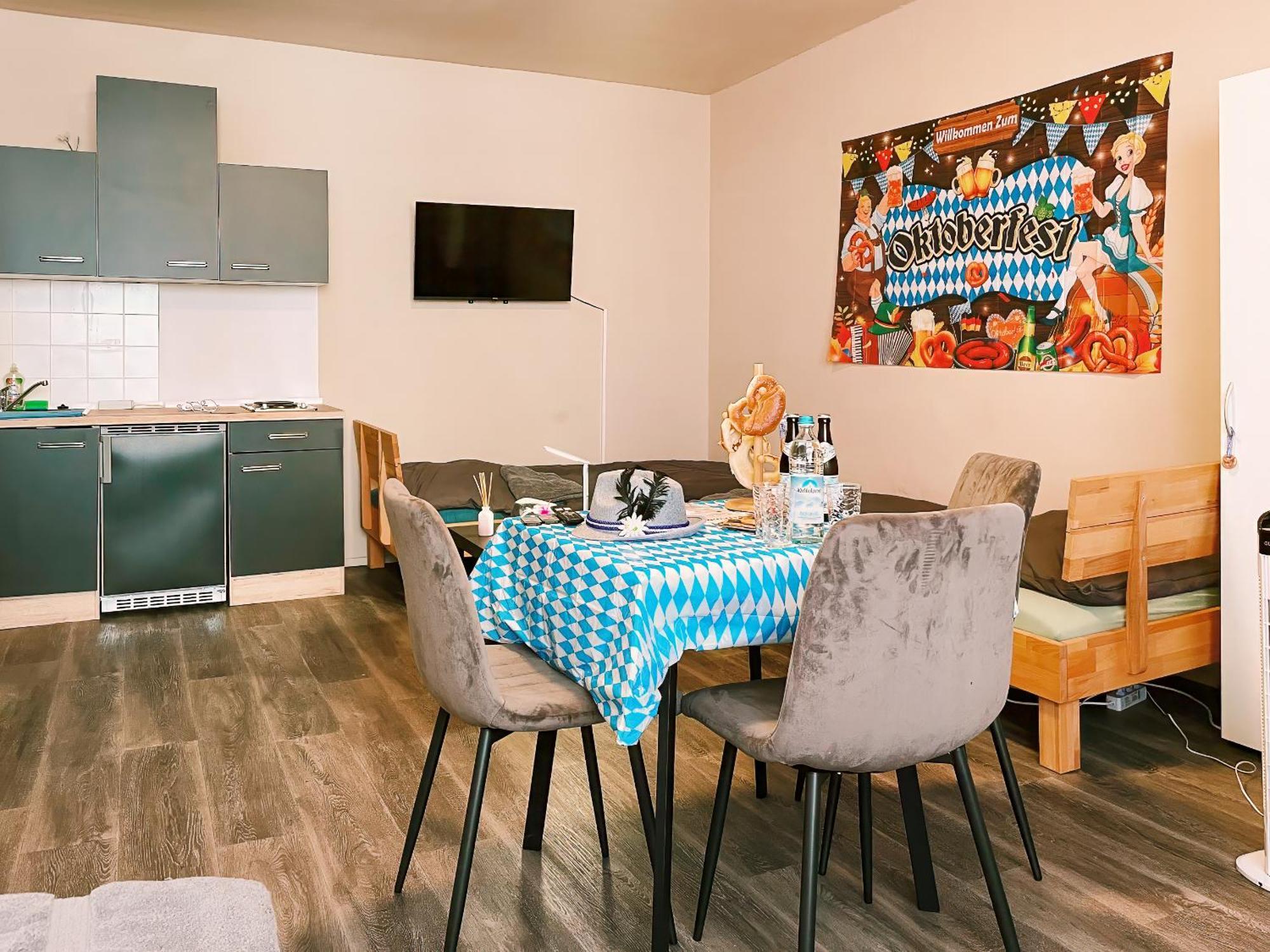 Chambre Quadruple avec Salle de Bains Commune