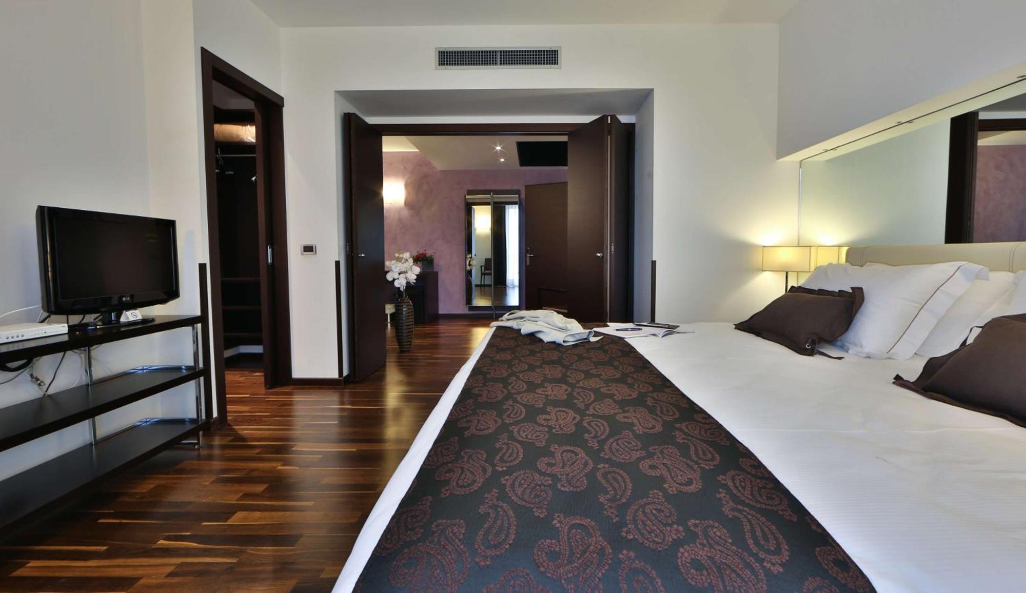 Suite met Kingsize Bed en Balkon
