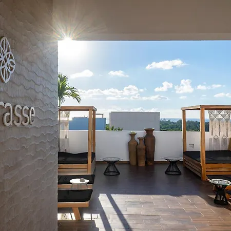 Terrasse Hotel Playa del Carmen-3