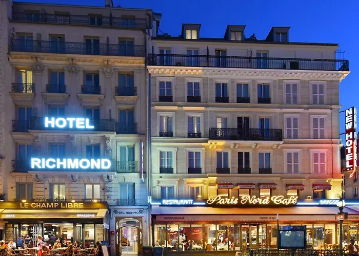 Hotel Richmond Gare Du Nord Parigi